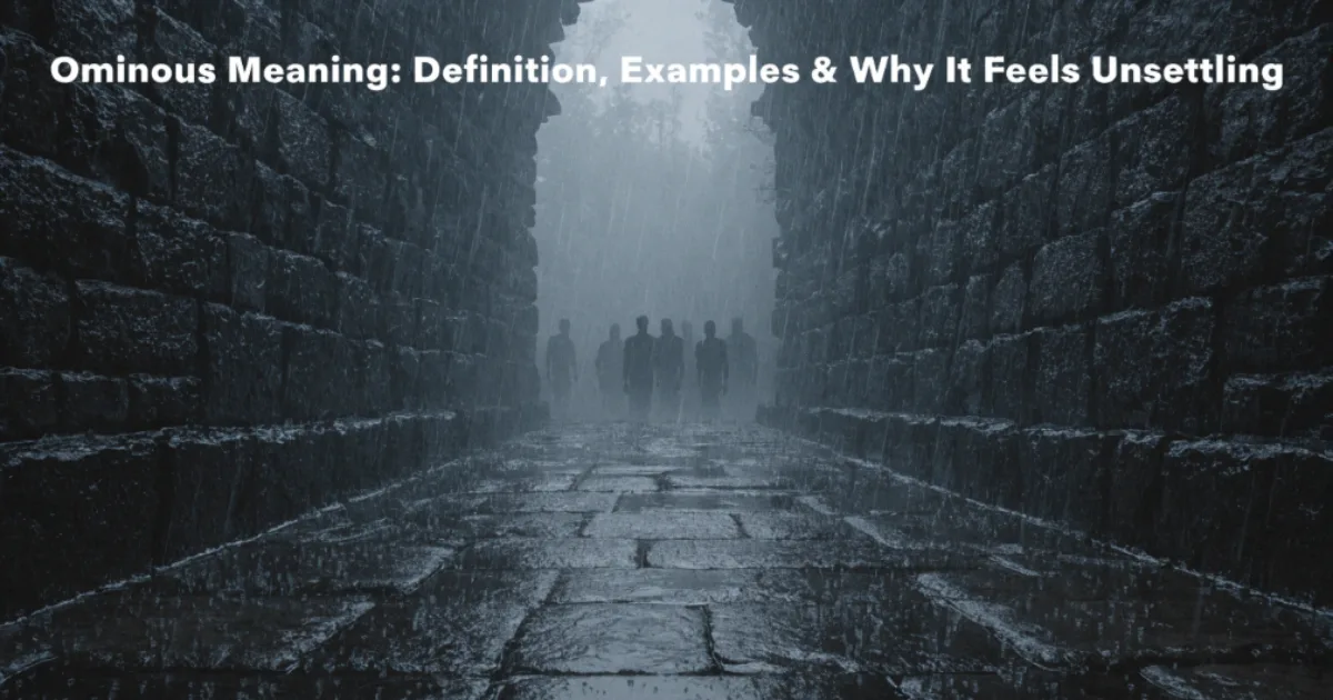 ominous-definition