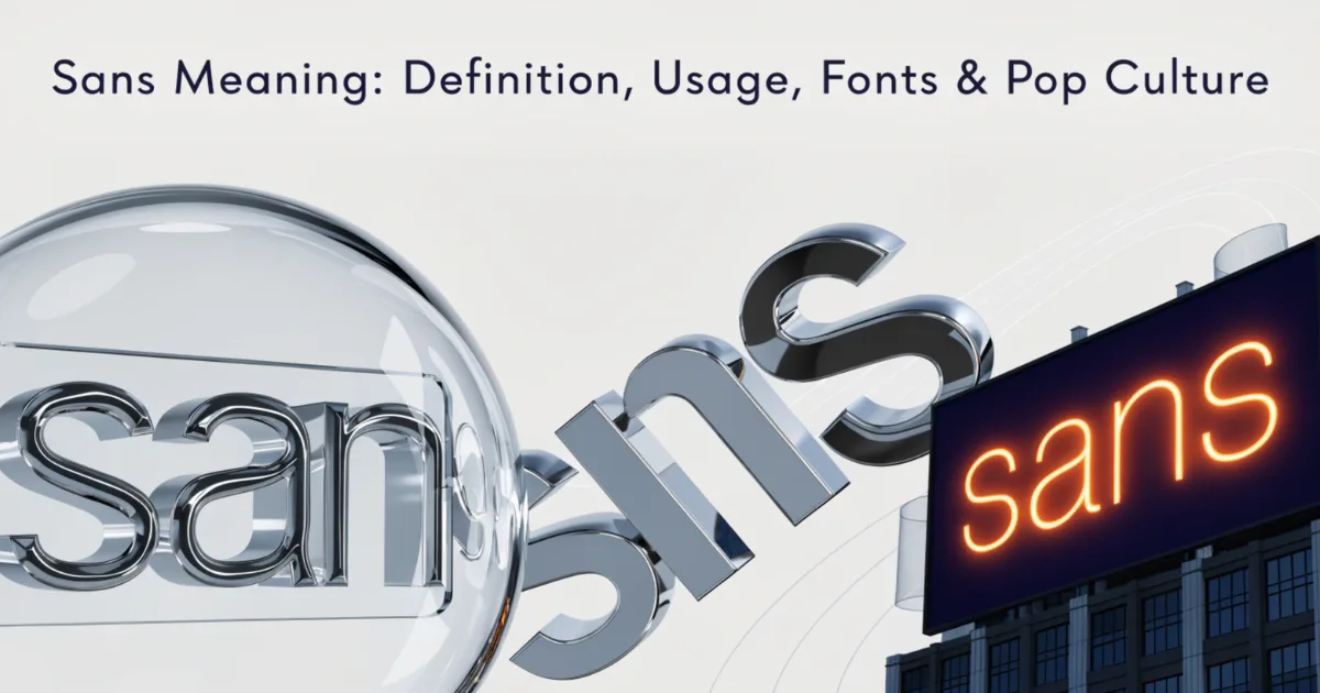sans-definition